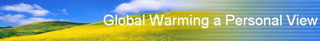 Global Warming a Personal View